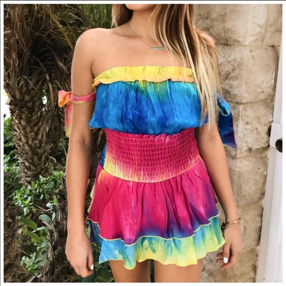 Pants - 🌸Super Cute Tye Dye Romper!🌸